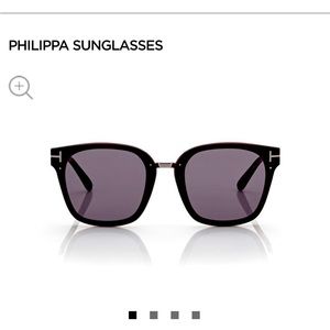 Tom Ford Philippa Sunglasses - Black